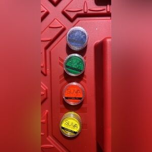 SUVA Beauty Hydra FX Eyeshadow Set - Blue, Green, Orange, Yellow